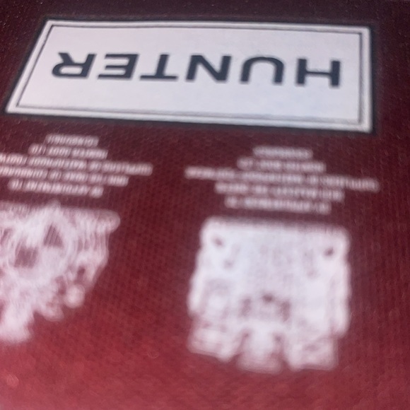 Hunter Boots Cranberry Red Size 10 authentic box included - Picture 6 of 6